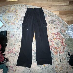 black sweatpants